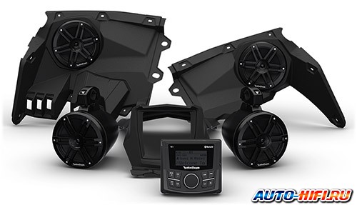 Комплект акустики с медиаресивером и усилителем Rockford Fosgate X317-STG2